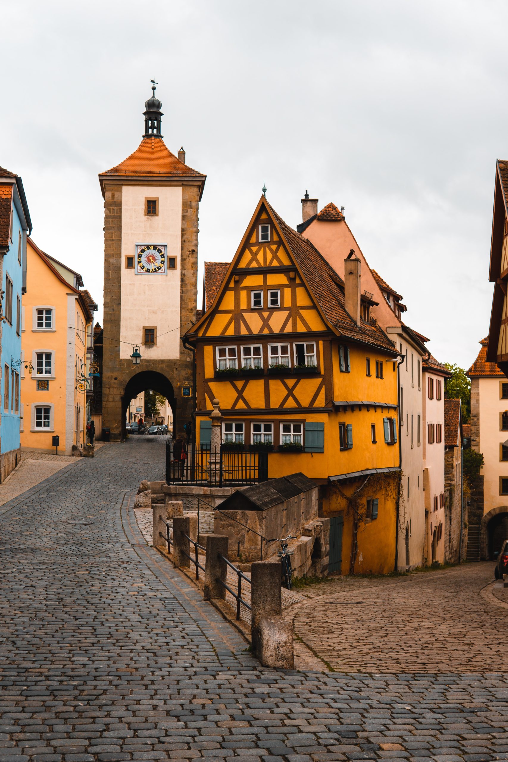 Photo of downtown Rothenburg, Germany