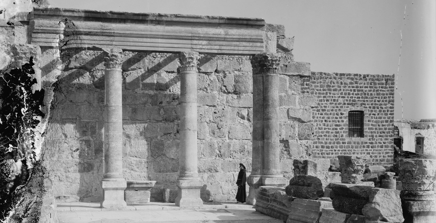 Ruins at Tiberias, Israel