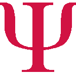 Red psi symbol.