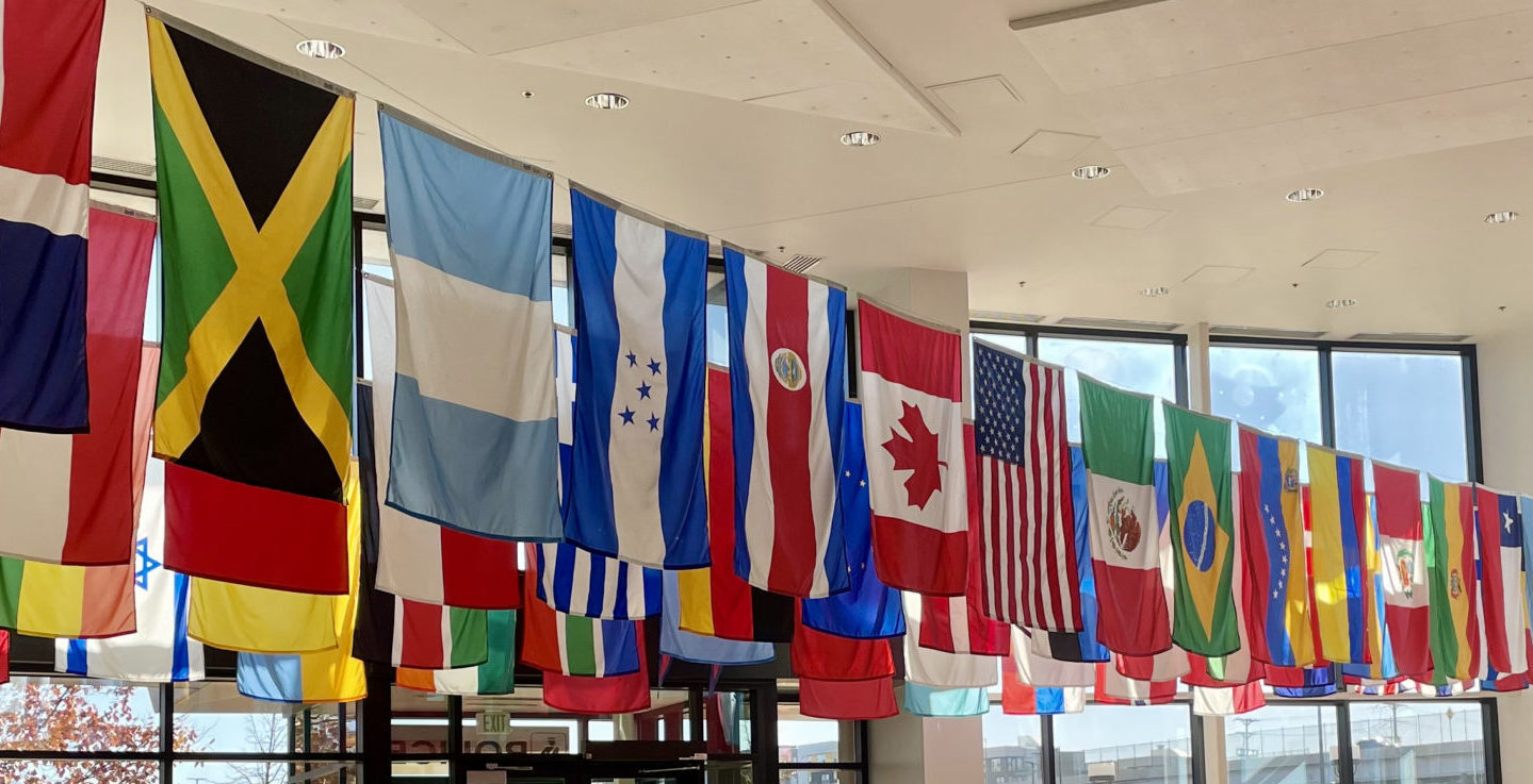 MSU Denver Admin Building Lobby Photo