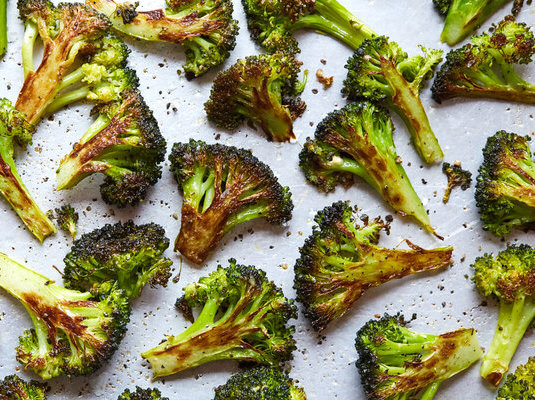 image of roasted broccoli