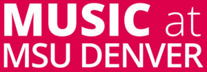 Music at MSU Denver Logo