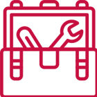 red toolbox icon