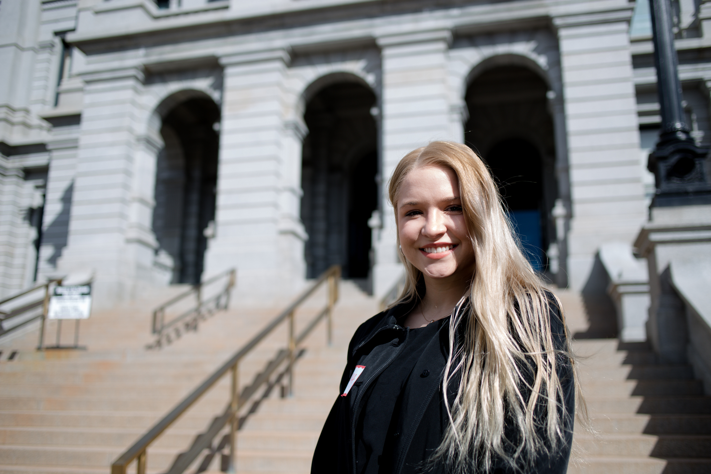 MSU Denver student Arina Rakytianska, March 6, 2020.