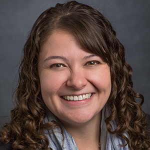 Headshot of Laura Hahn, Outstanding Alumni award winner.