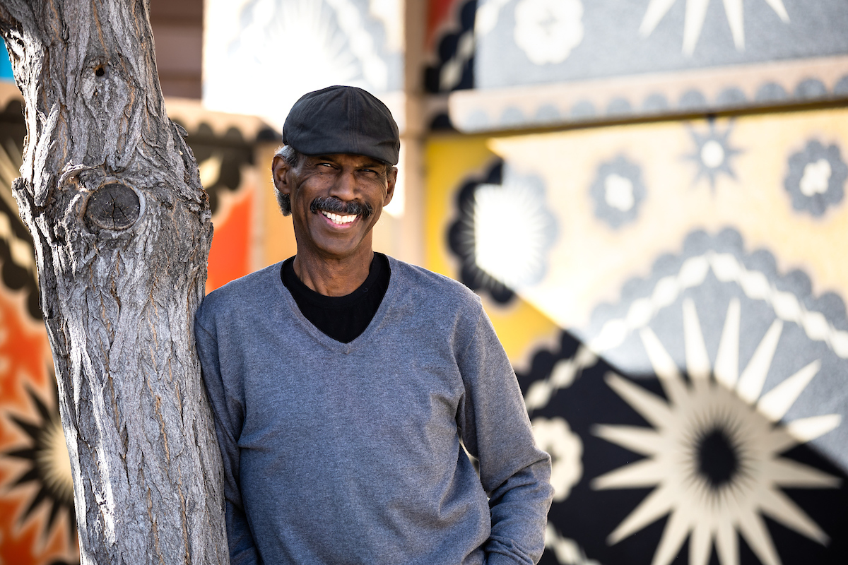 After 50 years, Travis Broxton is finishing his college experience and graduating from MSU Denver. Nov. 12, 2021. Photo by Sara Hertwig