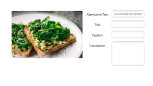 Sample image of adding alt-text or a long description.