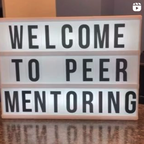 Welcome to Peer Mentoring