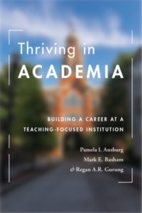 Thriving in Academia book cover