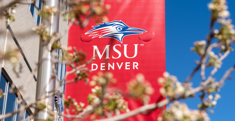 MSU Denver, Spring 2022 Campus feature photos, MSU Denver Banner