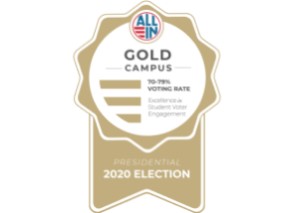 civically engaged campus badge