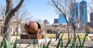 MSU Denver campus in springtime.