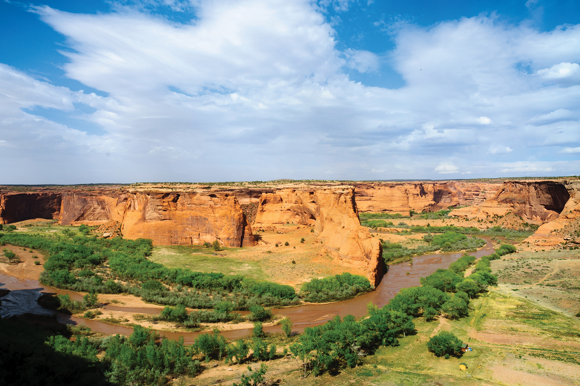 Canyon de Chelly National Monument and Colorado River