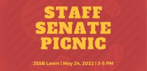 Staff Senate picnic graphic
