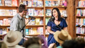 Colorado Public Radio’s Ryan Warner interviews Kali Fajardo-Anstine about her debut novel, “Woman of Light,” at Tattered Cover Bookstore June 7, 2022