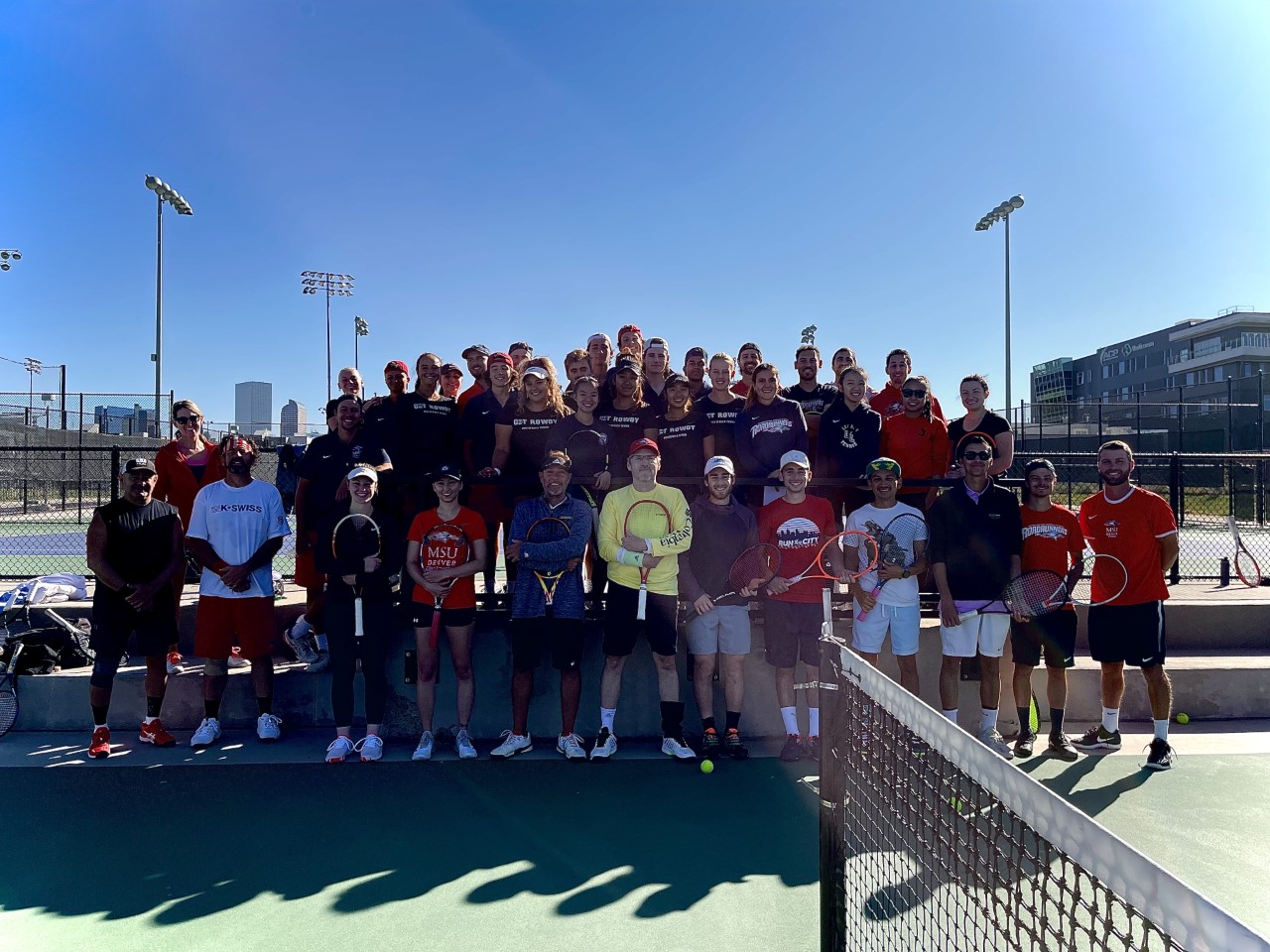 Alumni Group Tennis Photo 2021