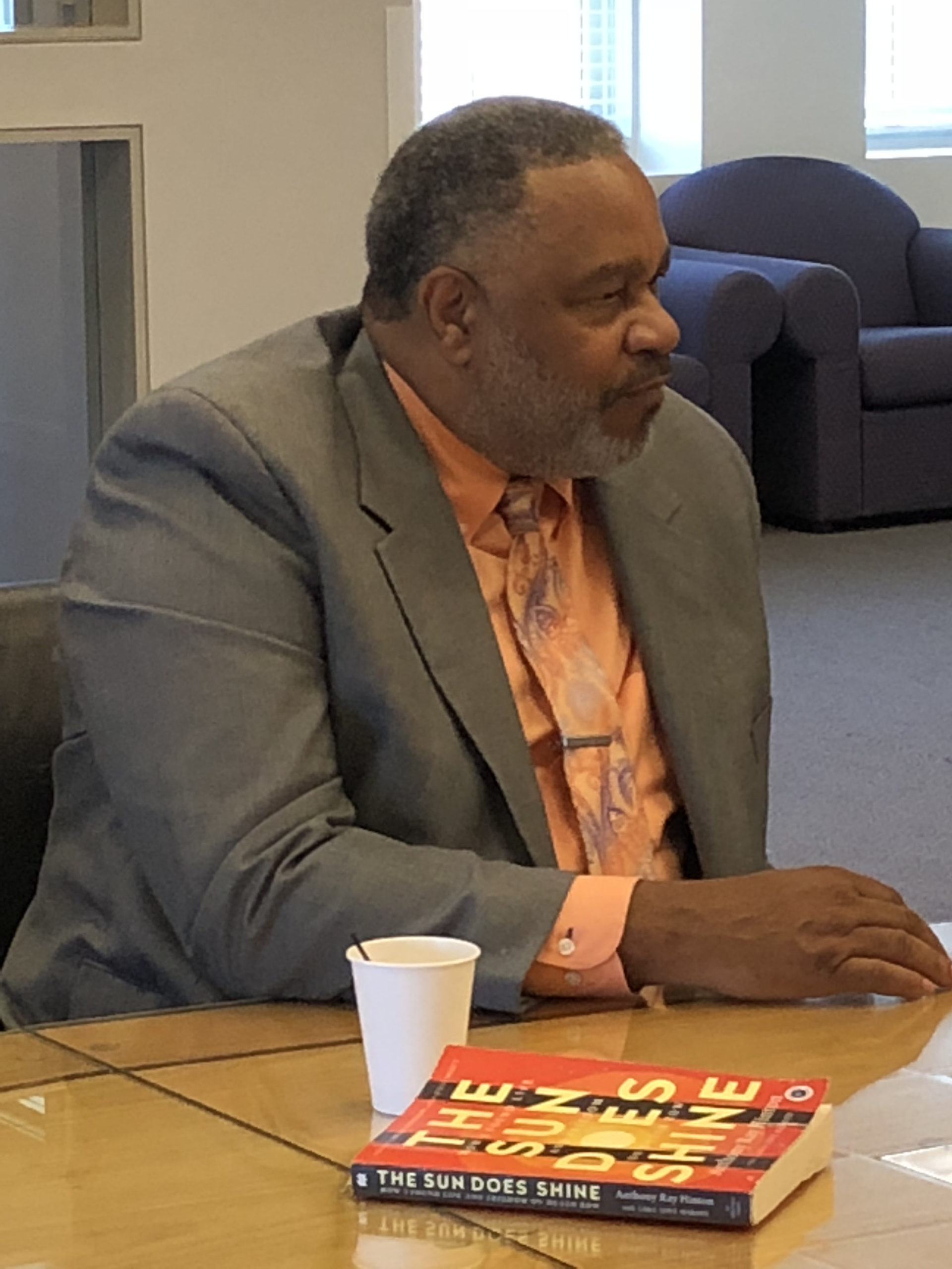 Anthony Ray Hinton and his book, 