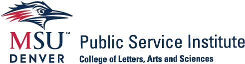 Logo for the MSU Denver Public Service Institute