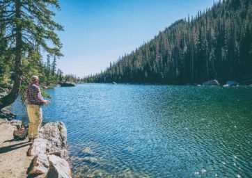 Fishing in Mountains