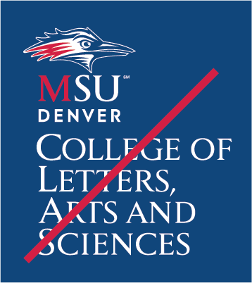 MSU Denver CLAS Logo DO NOT change colors