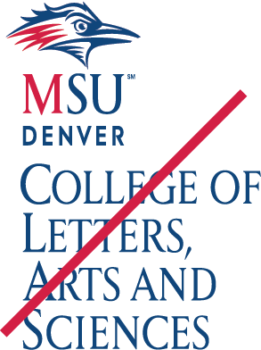MSU Denver CLAS Logo DO NOT stretch vertically