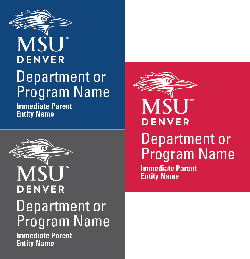 Department/Program Logo Approved Examples