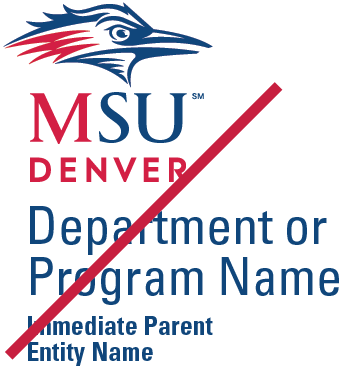 Department/Program Logo Vertical Do not transpose color