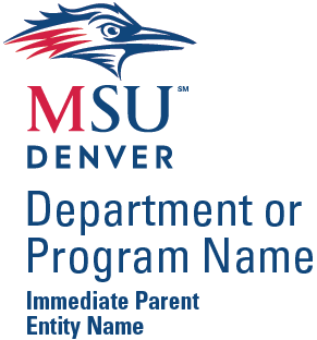 Department/Program Logo Vertical Correct Example