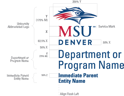 Department/Program Logo Vertical Spacing