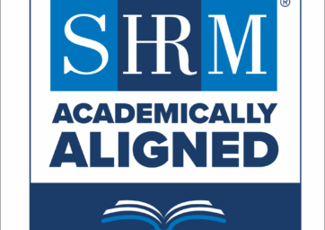 Logo for SHRM Academically Aligned Badge