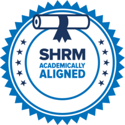 Logo for SHRM Academically Aligned Badge