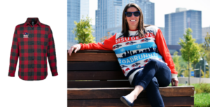 MSU Denver flannel and sweater