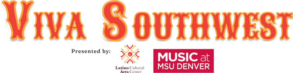 Viva Southwest Mariachi logo with MSU Denver and LCAC logos
