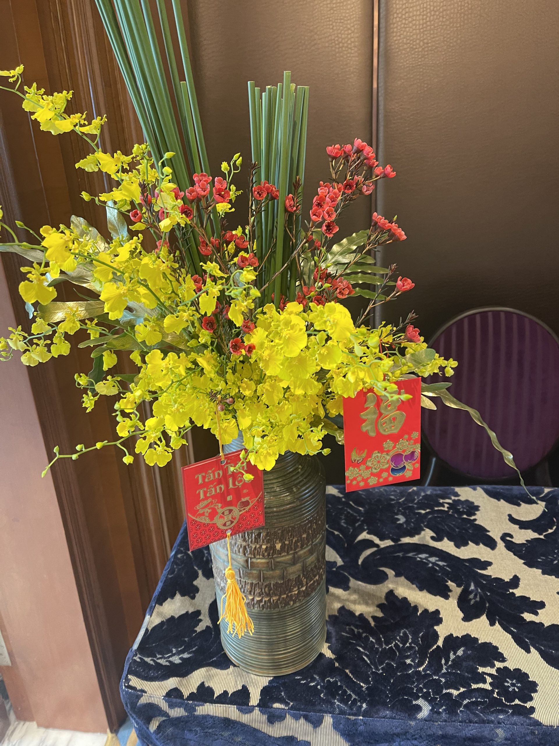 floral arrangement for Tet