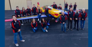 MSU Denver's aerobatics team
