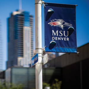 MSU Denver sign
