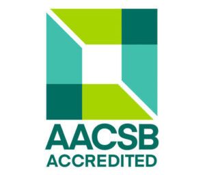 AACSB logo graphic links to AACSB website.