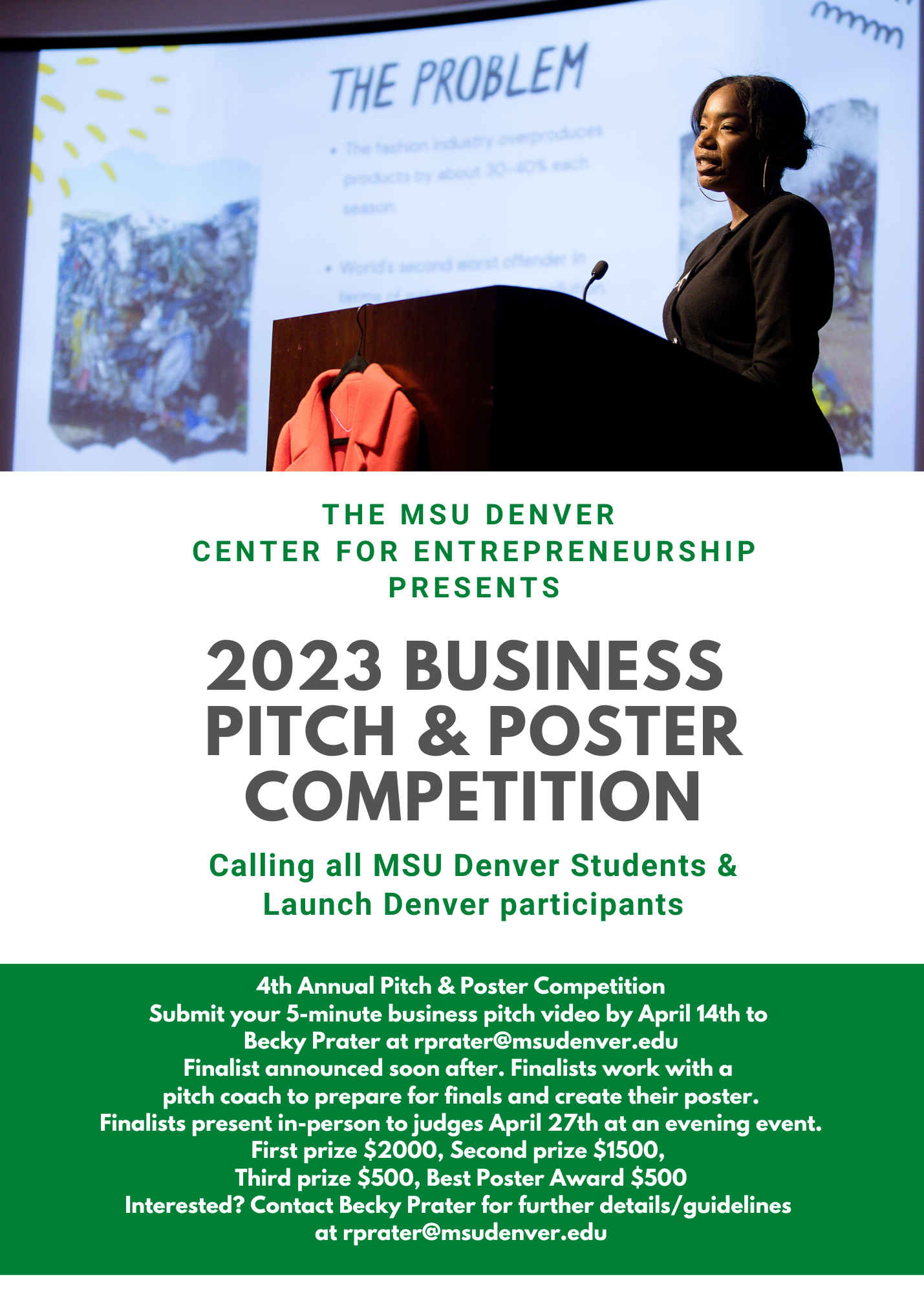 Business Pitch Competiton 2023 Flyer
