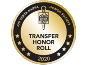Phi Theta Kappa Honor Society, Transfer Honor Roll 2020, logo