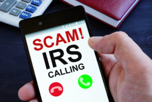 Scam! IRS calling