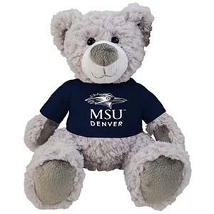 MSU Denver branded plush bear