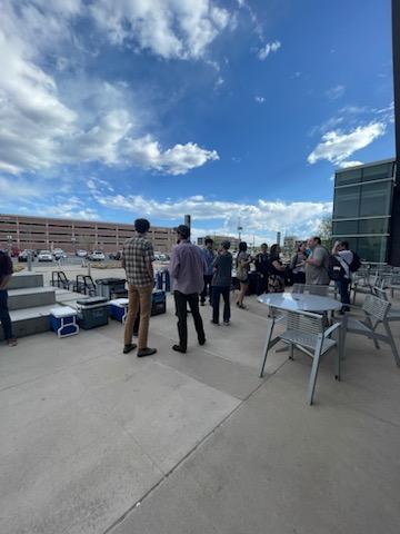 image from alumni and adjunct social event