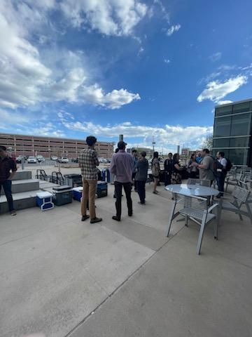 image from alumni and adjunct social event