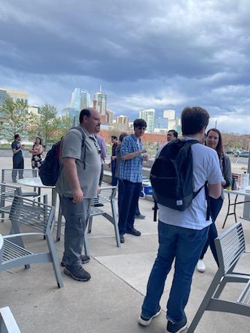 image from alumni and adjunct social event