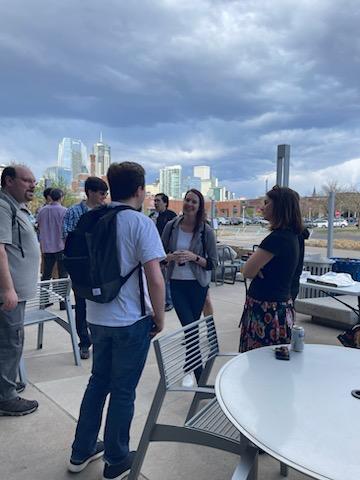 image from alumni and adjunct social event