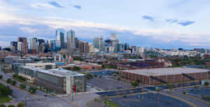 MSU Denver campus aerial