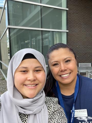 Corrie and Shukria