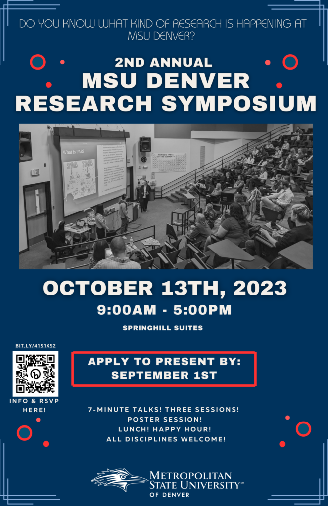 msu denver undergraduate research