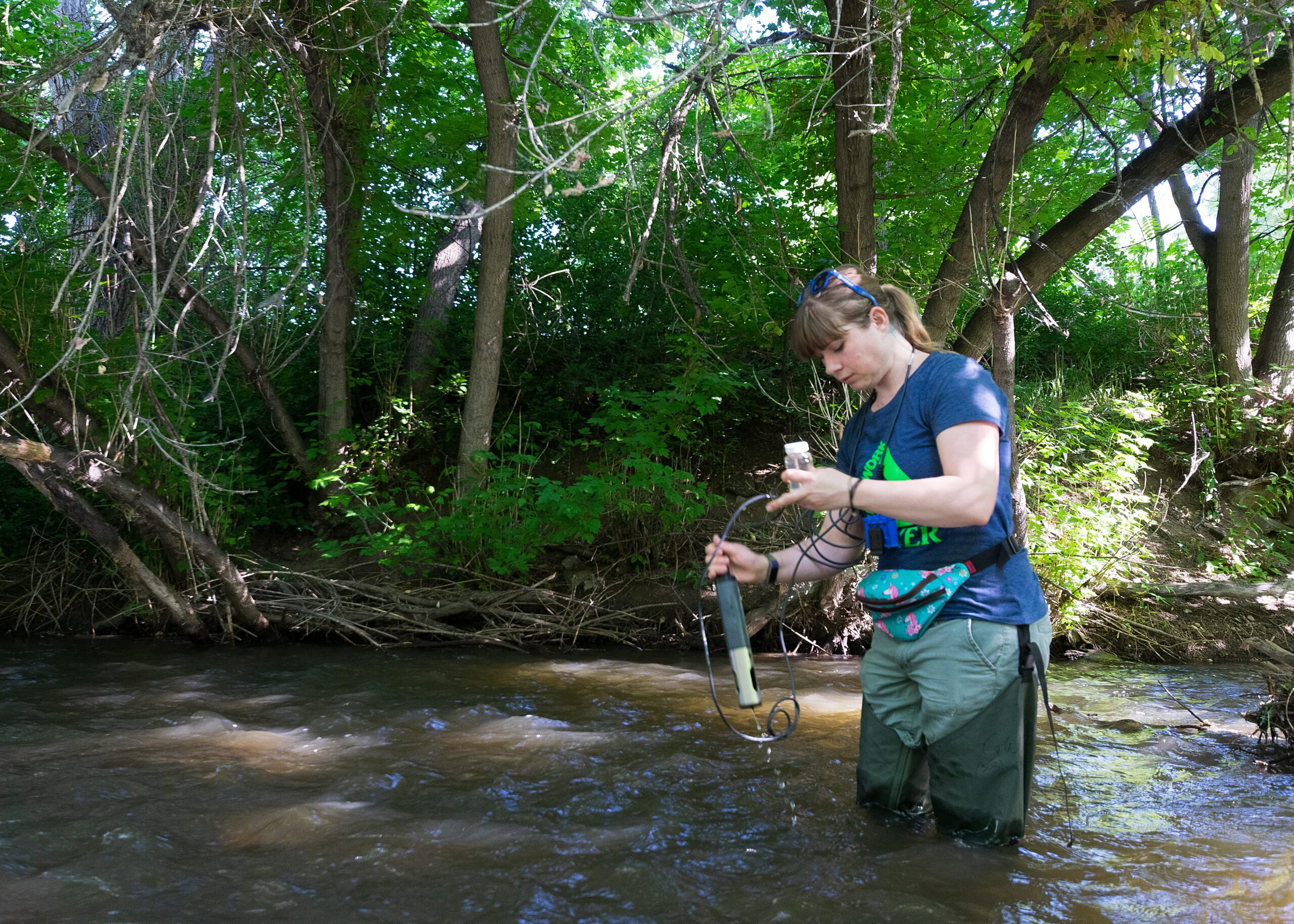 Stephanie Schmidt, Water Testing on the Platte