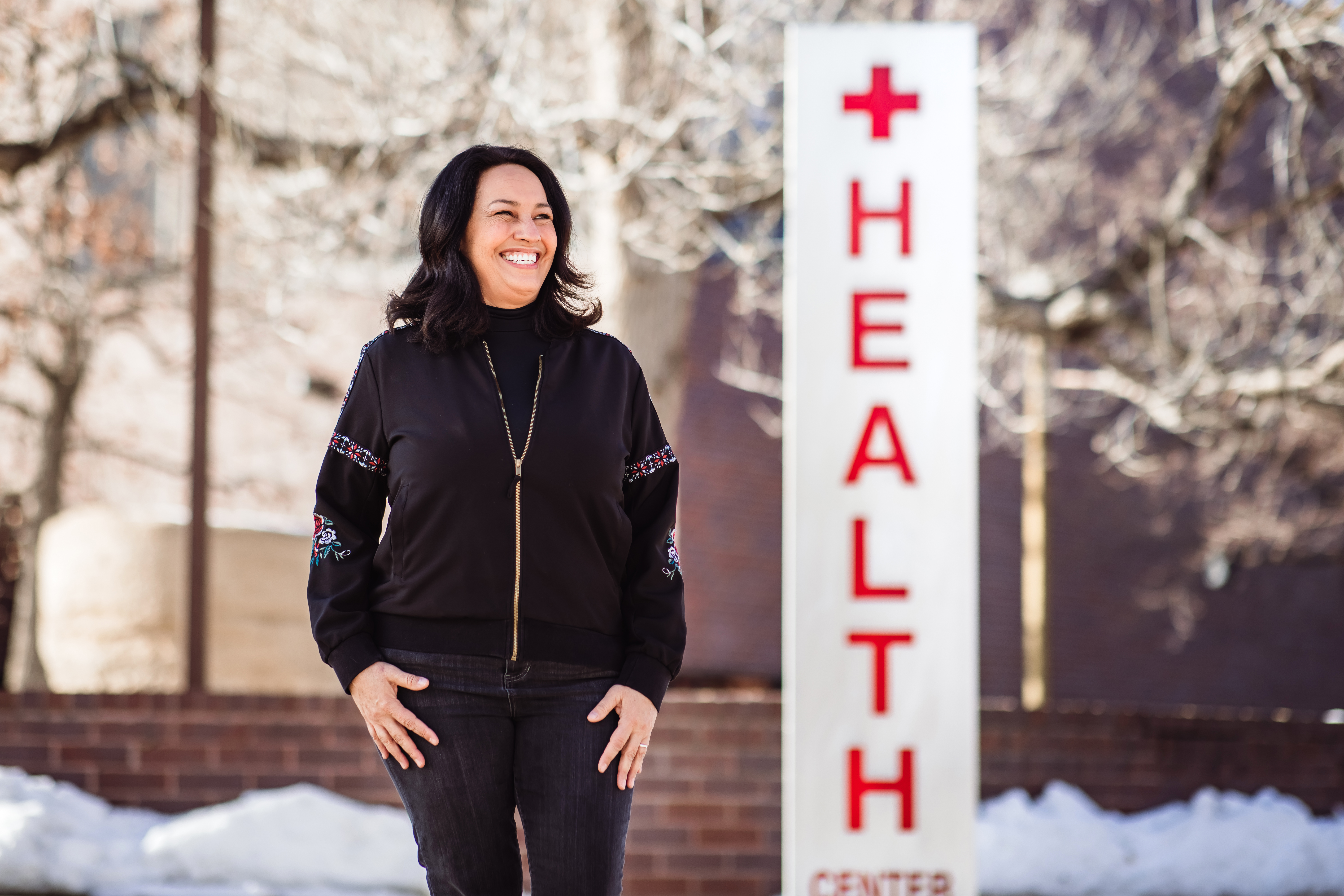 MSU Denver's Lifestyle Medicine major, Maria Freyta, was selected as one of three mentors for the Bank of America program. Freyta will be mentoring three students who are majoring in the health field. Photo by Alyson McClaran